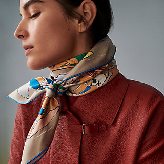 Mille et Un Lapins scarf 90 | Hermès Singapore